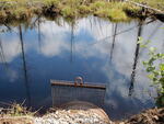 Multiple Culvert Crossing, Orson Brook at Railroad, Brownville, Maine