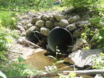 Multiple Culvert Crossing, Pelton Brook at Brown Hill Road, Anson, Maine