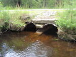 Multiple Culvert Crossing, Perry Brook at Sodom Rd, Norway, Maine