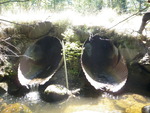 Multiple Culvert Crossing, Pooler Brook at Thurston Hill Rd, Madison, Maine