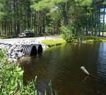 Multiple Culvert Crossing, Quint Brook at Pearson Rd, Brownfield, Maine