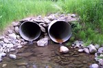 Multiple Culvert Crossing, Rollins Brook at School Road, Charleston, Maine