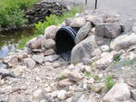 Multiple Culvert Crossing, Rowe Brook at Waters Rd, Patten, Maine