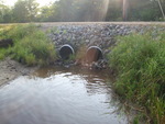 Multiple Culvert Crossing, Runaround Brook at Allen Rd, Pownal, Maine