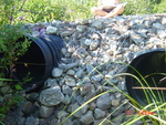 Multiple Culvert Crossing, Sandy Brook at Sandy Brook Rd, West Bath, Maine