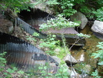 Multiple Culvert Crossing, Sargent Brook at Route 198, Mount Desert, Maine