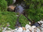 Multiple Culvert Crossing, Scitterygusset Creek at Wood Rd, Falmouth, Maine