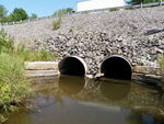 Multiple Culvert Crossing, Silver Brook at Broad Rd, Scarborough, Maine