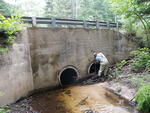 Multiple Culvert Crossing, Smith Brook at North Bridgton Rd, Bridgton, Maine