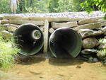 Multiple Culvert Crossing, Stony Brook at Orchard Drive, Wilton, Maine