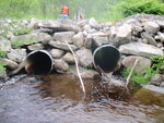Multiple Culvert Crossing, Trout Brook at Sebec, Sebec, Maine