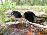 Multiple Culvert Crossing, Walker Brook at Patte Brook Road, Albany Twp, Maine