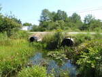 Multiple Culvert Crossing, Ward Brook at Old Stage Rd, Wiscasset, Maine