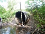 Culvert Crossing, Monticello, Maine
