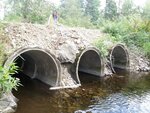 Multiple Culvert Crossing, Dead Stream, Monticello, Maine