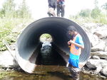 Culvert Crossing, Clark Brook, Westfield, Maine
