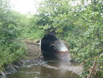Culvert Crossing, Lamb Brook, New Limerick, Maine