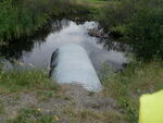 Culvert Crossing, New Limerick, Maine