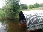 Culvert Crossing, New Limerick, Maine