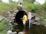 Culvert Crossing, Oliver Brook, Houlton, Maine
