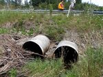 Multiple Culvert Crossing, Gin Brook, Bridgewater, Maine