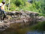 Bridge Crossing, Lamb Brook, New Limerick, Maine
