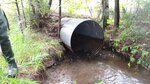 Culvert Crossing, Dudley Brook, Castle Hill, Maine