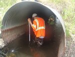 Culvert Crossing, Dudley Brook, Castle Hill, Maine