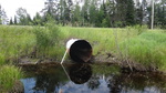 Culvert Crossing, Squapan Inlet, Castle Hill, Maine