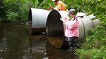 Multiple Culvert Crossing, North Branch Presque Isle Stream, Chapman, Maine