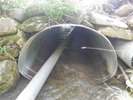 Multiple Culvert Crossing, Amsden Brook, Fort Fairfield, Maine