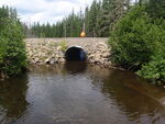 Culvert Crossing, Butterfield Brook, Caswell, Maine