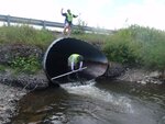 Culvert Crossing, South Branch Caribou Stream, Woodland, Maine