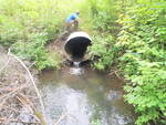 Culvert Crossing, Moore Brook, Caribou, Maine