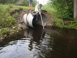 Culvert Crossing, Hardwood Brook, Caribou, Maine