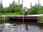 Bridge Crossing, West Branch Salmon Brook, Perham, Maine