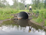 Culvert Crossing, Wolverton Brook, Caribou, Maine