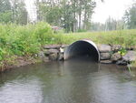 Culvert Crossing, Wolverton Brook, Caribou, Maine