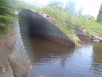 Multiple Culvert Crossing, Caribou Stream, Woodland, Maine