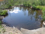 Culvert Crossing, Deadwater Brook, Woodland, Maine