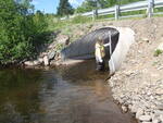 Culvert Crossing, Deadwater Brook, Woodland, Maine