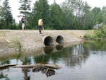 Multiple Culvert Crossing, Kelly Brook, Connor Twp, Maine