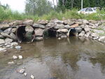 Multiple Culvert Crossing, Limestone, Maine