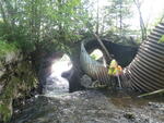 Multiple Culvert Crossing, Otter Brook, Caribou, Maine