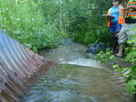 Culvert Crossing, Bishop Brook, Presque Isle, Maine