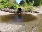 Culvert Crossing, Eagle Lake, Maine