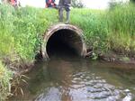 Culvert Crossing, Cross Lake Twp, Maine