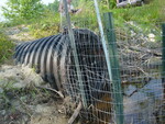 Culvert Crossing at Bog Hill, West Gardiner, Maine