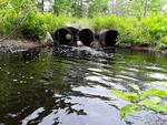 Multiple Culvert Crossing, Livermore Falls, Maine