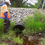 Culvert Crossing, Hebron, Maine